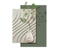 3D Wall Art Decor with LED Lights, Hand-Painted Sandstone Texture Vase, Textured Modern Wall Art for Entryway and Living Room