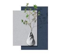 3D Wall Art Decor with LED Lights, Hand-Painted Sandstone Texture Vase, Textured Modern Wall Art for Entryway and Living Room