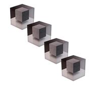 3D Wall Art Optical Illusion Corner Decal Sticker Wall Art That Reshapes Reality Impossible 3D Effect Cube Modern Home Decor for Living Room Office Gallery Space (4, A Style)