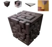 3D Wall Art Optical Illusion Corner Wall Decal, 3D Wall Art Corner Wall Decal,Art That Reshapes Reality,Large 3D Textured Unique Peel Stick Wall Stickers for Spatial Illusion & Perceptual Shift (#B)