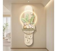 3D wall art with lights LED Illuminated, Imitation Painting, Modern Porch Decoration Painting, Power Supply Sculpture for Living Room, Bedroom(A,47.2x18.9in)