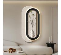 3D wall art with lights Modern Decoration, Minimalist Decorative Painting, Power Supply Lamp Painting, Vision Sculpture for Living Room, Entrance, Hallway(D,39.4x19.7in)