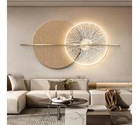 3D Wall Hanging Mural for Bedroom,Sandstone Decor 3D Wall Art Painting with Led Light,Plug-in Power Supply LED Wall Hanging Mural,Landscape Wall Sculptures,for Home, Restaurant(B,WxH160x80cm/63x31in)