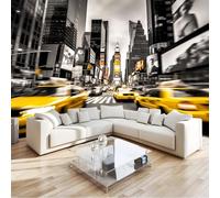 3D Wall Mural Colorful, Modern Cityscape Architecture Print Photo Wallpaper, Decoration Poster Picture Design Modern Mural 250 x 175 cm (W x H) for Living Room Kids Bedroom Kitchen Restaurant Office