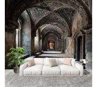 3D Wall Mural Photo Wallpaper European Style Ancient Palace Non-Woven Wall Mural Retro Style Decoration Poster Picture Modern 400x280 cm Wallpaper for livingroom Kids Bedroom