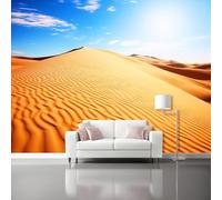 3D Wall Mural Photography Sand Dunes Tropical Deserts Textures Print Photo Wallpaper, Colorful Non-Woven Wall Mural Decoration Poster Picture Design 200 x 140 cm, Mural for Living Room Kids Bedroom