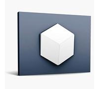 3D Wall Panel Orac Decor W105 Modern ROMBUS Deco Element Modern Look White