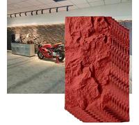 3D Wall Paneling, Artificial Stone Veneer Panels for Indoor/Outdoor, DIY Waterproof PU Texture Wallpaper for Decorative Use