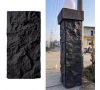 3D Wall Paneling, Artificial Stone Veneer Panels for Indoor/Outdoor, DIY Waterproof PU Texture Wallpaper for Decorative Use