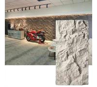 3D Wall Paneling, Artificial Stone Veneer Panels for Indoor/Outdoor, DIY Waterproof PU Texture Wallpaper for Decorative Use