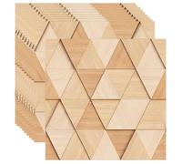 3D Wall Panels, 11.81"x 11.81", 10 Sheet Wooden 3D Wall Panels Peel And Stick PVC Wall Foam Decor Wall Panels Self Adhesive Waterproof Brick Panels