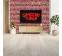 3D Wall Panels in Brick Effect 96x48cm (6 Sheets) Novecrafto Light Red One Size