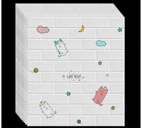 3D Wall Panels Peel and Stick Backsplash, Waterproof Faux Brick Foam Wall Tiles, Self Adhesive Wallpaper for Home Interior Decor,