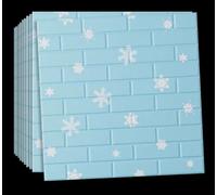 3D Wall Panels Peel and Stick Backsplash, Waterproof Faux Brick Foam Wall Tiles, Self Adhesive Wallpaper for Home Interior Decor,