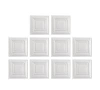 3D Wall Panels Peel and Stick - Faux Brick Wallpaper Stickers | 13.7 x 13.7 Inch Removable Adhesive Waterproof 3D Wallpaper for Kitchen Ceiling