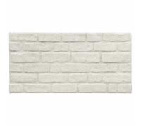 3D Wall Panels with Brick Design EPS DIY Wall Tile Cladding Tile 10 pcs vidaXL