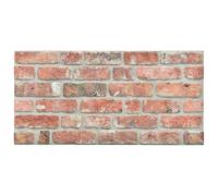 3D Wall Panels with Brick Design EPS DIY Wall Tile Cladding Tile 10 pcs vidaXL