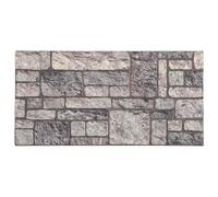 3D Wall Panels with Brick Design EPS DIY Wall Tile Cladding Tile 10 pcs vidaXL