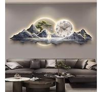 3D Wall Sculpture with LED Light, Modern Wall Decor for Home Lighting, Plug-in Power Art Piece