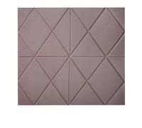3D Wall Sticker Waterproof Wooden Board Wood Grain Crash(Coffee)