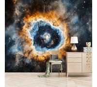3D Wallpaper 250x370cm Colorful Galaxy Cute Wallpapers Oil Painting Canvas Mural Panels, Seamless Design, Perfect for Bedroom or Hallway Decoration EB24-3634