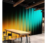 3D Wallpaper 400x280cm Ripple Boys Wallpaper for Bedroom Rainbow Colors Gallery-Style 3D Art on Oil Canvas, no Visible Seams, Ideal for Feature Walls in Home or Office