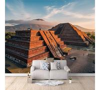 3D Wallpaper Ancient City Ruins 500x280cm,Modern Art Wall Murals Photo Wall Mural,for Living Room Bedroom Children's Room Home Decoration, Easy to Install
