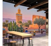 3D Wallpaper Atlas Mountains 500x280cm,Modern Art Wall Murals Photo Wall Mural,for Living Room Bedroom Children's Room Home Decoration, Easy to Install
