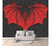3D Wallpaper Castle Creative Mural Wall Retro Photo Wallpaper 300x256 cm Non-Woven Fabric Easy to Install Wall Paper for Living Room Kitchen Children's Room Bedroom Accessories