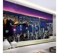 3D Wallpaper For Living Room Bedroom Urban Architectural Landscape 250(W)X175(H)Cm Dining Room Wallpaper Mural 3D Peel And Stick Self-Adhesive Wall Sticker Girl Room Decorate Wall Wallpaper Ch-6121000