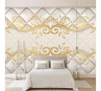 3D Wallpaper For Restaurant Café Abstract Geometric Lines 500(W)X350(H)Cm Children'S Room Wallpaper Mural 3D Peel And Stick Self-Adhesive Wall Sticker Girl Room Decorate Wall Wallpaper Christm-8461519