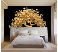 3D Wallpaper Minimalist Three Dimensional Twisted Tree Trunk Shimmering | Silk Texture Suitable for the Home Study Office Schemes Dining Rooms Sofas Bedrooms Living Rooms TV Feature Walls-150cm×105cm