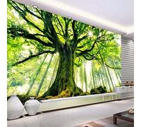 3D Wallpaper Mural Big Tree Wall Poster Abstract Art Photo Wallpaper Non-Woven 3D Effect Wallpaper Mural Decoration for Bedroom Living Room Corridor 157.5 x 110.2 inches(WxH)