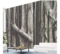 3D Wallpaper Mural Big Tree Wall Poster Abstract Art Photo Wallpaper Non-Woven 3D Effect Wallpaper Mural Decoration for Bedroom Living Room Corridor 98.4 x 68.9 inches(WxH)