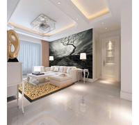 3D Wallpaper Mural Big Tree Wall Poster Abstract Art Photo Wallpaper Non-Woven 3D Effect Wallpaper Mural Decoration for Bedroom Living Room Corridor 118.1 x 82.7 inches(WxH)