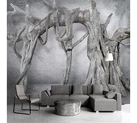 3D Wallpaper Mural Big Tree Wall Poster Abstract Art Photo Wallpaper Non-Woven 3D Effect Wallpaper Mural Decoration for Bedroom Living Room Corridor 59.1 x 41.3 inches(WxH)