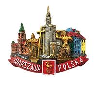 3D Warsaw Poland Souvenir fridge magnet,Home & kitchen decoration magnetic sticker Warsaw Poland refrigerator magnet tourist souvenir gift