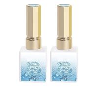3D Water Drop Gel Top Coat Set, Water Droplet Rain Drop Effect, Clear Sculpting Gel for Nail Arts, for Girls Women Beginners Performance Home Salon Party Wedding Vacation Daily