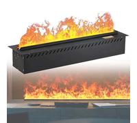 3D Water Vapour Electric Fireplace with Touch Screen Control and Heating Function for Home Ambiance Enhancement