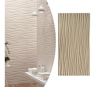 3D Wave Wall Panels - Waterproof Modern Design for Interior and Exterior Decor, Perfect for Art Studios and Backdrops(Grey-b,1pack)