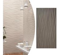 3D Wave Wall Panels - Waterproof Modern Design for Interior and Exterior Decor, Perfect for Art Studios and Backdrops(Grey-d,1pack)
