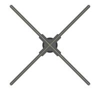 3D WiFi Hologram Projector Holographic Image Fan LED Advertising Machine Festival Advertising Display(T65)