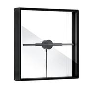 3D With Cover 50cm 19.7in Wifi Led Sign Holographic Lamp Player Remote Control 3D Fan Hologram Projector Light Vivid Visuals(Fan+cover)