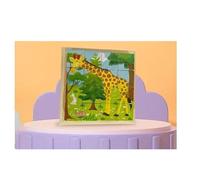 3D Wooden Jigsaw Puzzles for Toddlers, 6 In 1 Animal Puzzle 3D Wooden Cube Block Toys Montessori Educational Games for Kids 1 2 3 4 Years Old Birthday for Boys and Girls