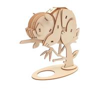 3D Wooden Model - Panda - 35 Pieces - 10 x 8.5 x 3.5 cm - 3D Puzzle Wild Animal, Jungle Animals
