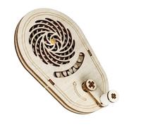 3D Wooden Puzzle for Kids - Rotating Optical STEM Science Kit, Educational DIY Learning Toy | Boys Girls Students Educators Home Classroom Homeschooling Family Fun Summer Camp Birthday Holiday