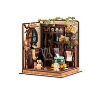 3D Wooden Puzzle Magic Potion Workshop Creative Handmade Miniature House Model DIY Kit Fantasy Gift for Home Decor 016