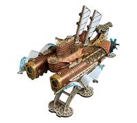 3D Wooden Puzzle Ship Model Kits,Spaceship Twenty Thousand Leagues Under the Sea Steampunk,Creative Toys and Home Decoration