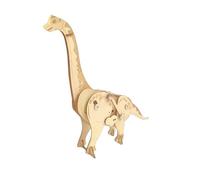 3D Wooden Puzzles, Brachiosaurus 3D Wooden Puzzle STEM Science Experiment Craft