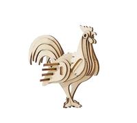 3D Wooden Puzzles, Chicken 3D Wooden Puzzle STEM Craft Aids Creative Imagination Learn Scientific Principles